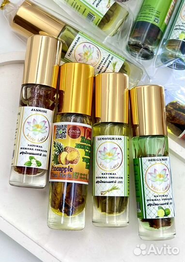 Роликовые ингаляторы с эфирными маслами