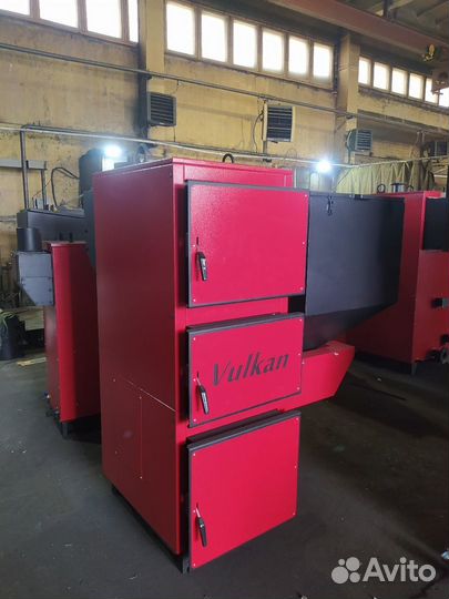 Автоматический котел на твердом топливе Vulkan EKO