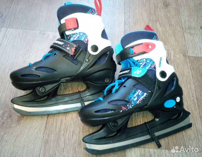 Коньки раздвижные детские Nordway размер 30-33