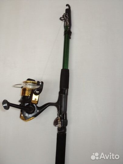 Рыболовные снасти в собранном виде