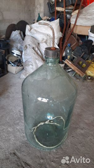 Бутылка керамическая