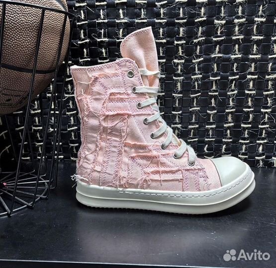 Кеды Rick Owens Ramones Slashed