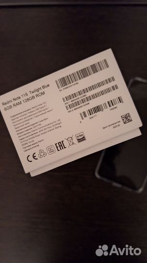 Xiaomi Redmi Note 11S, 6/128 ГБ