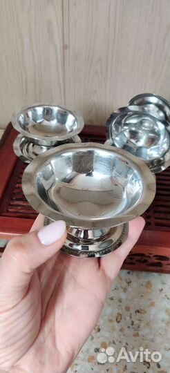 Розетки для варенья нержавейка 5 шт