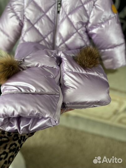 Зимний комбинезон для девочки 80 86