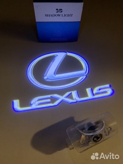 Лазерная проекция Lexus