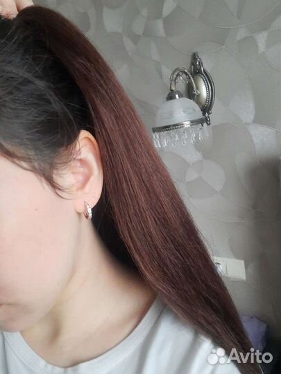 Волосы на резинке