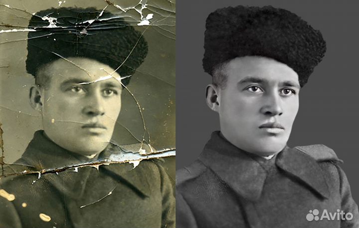 Реставрация и колоризация фотографий