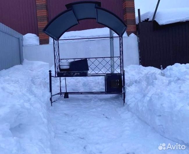 Мангал угловой