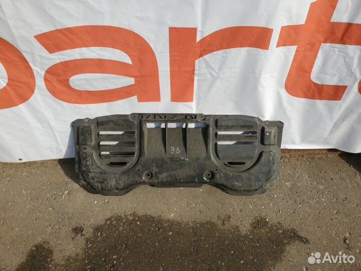 Защита двигателя задняя Mercedes-Benz Ml350D W166