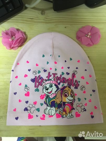 Шапочки новые для девочек и мальчиков