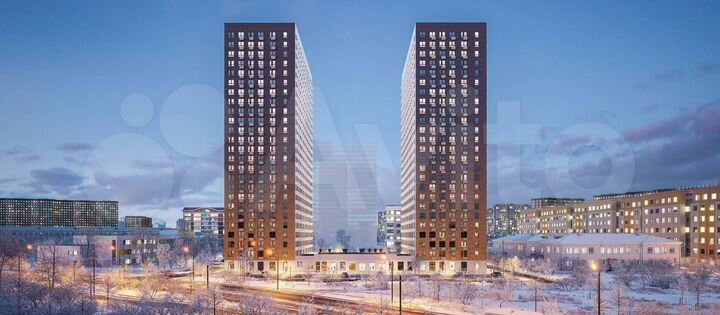 3-к. квартира, 79,5 м², 17/25 эт.