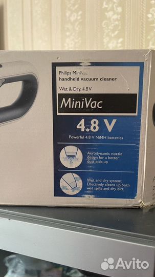 Пылесос ручной Philips MiniVac FC6142/01