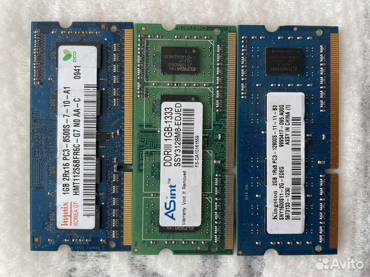 Оперативная память ddr2 и ddr3