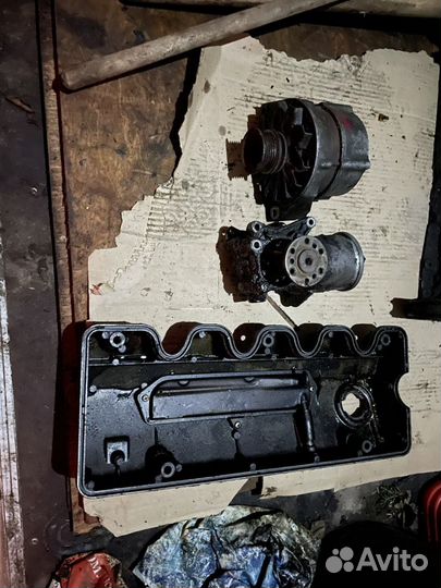 Двигатель разобранный Мерседес m102