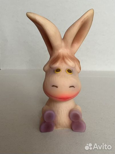 Резиновая игрушка СССР Ослик