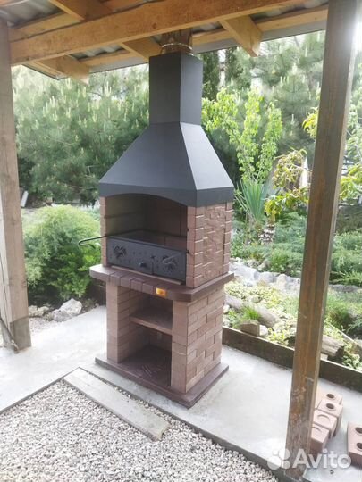 Модульные печи барбекю. Зона Барбекю