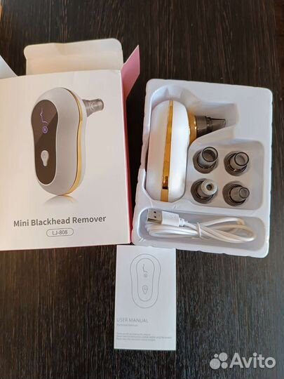 Вакуумный очиститель пор для лица новый