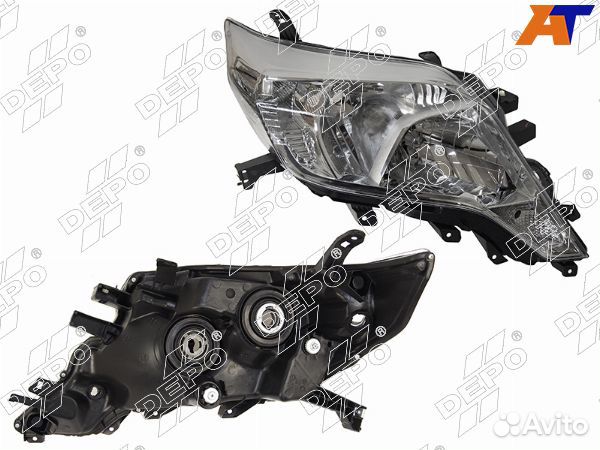 Фара toyota land cruiser prado 150 09