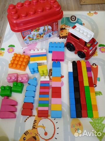 Конструктор мега блокс + машина