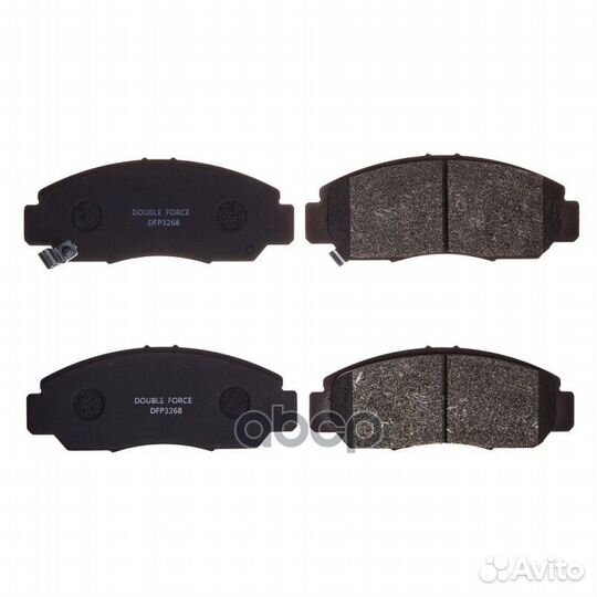 Колодки тормозные дисковые Double Force 45022-S