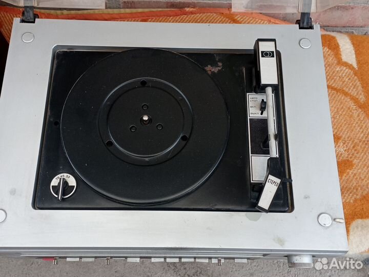 Стерео проигрыватель СССР.(Вега 106. Кантата205)