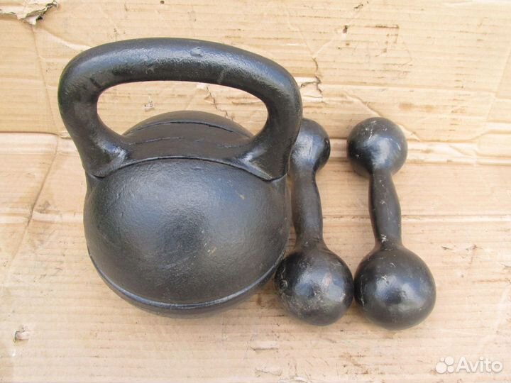 Гиря спортивная разборная женская