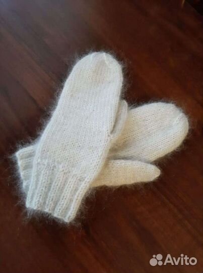 Варежки пуховые