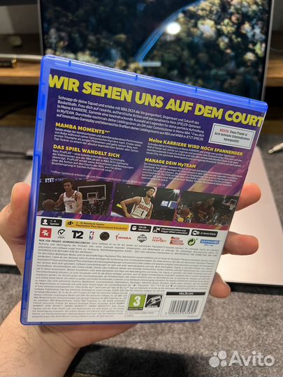 Nba 2k24 ps5 диск