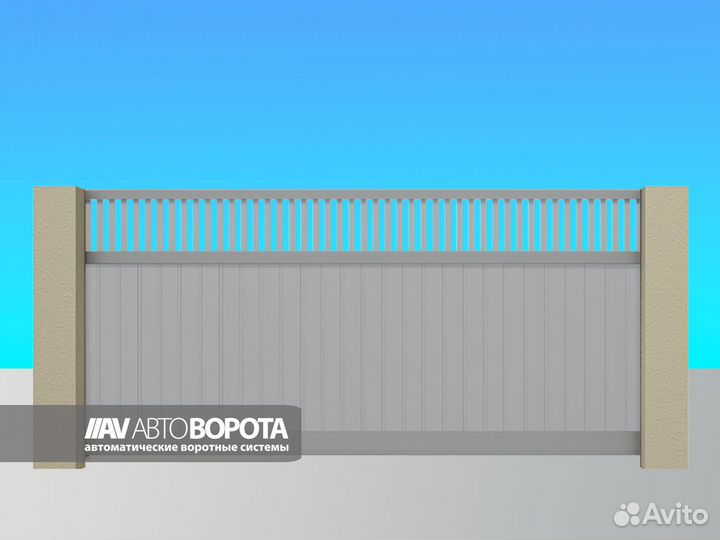 Ворота распашные ADS400