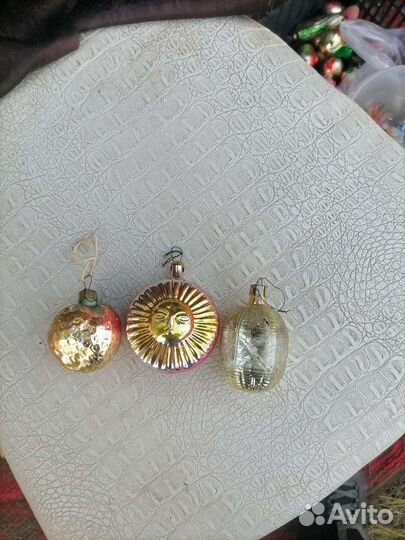 Елочные игрушки СССР
