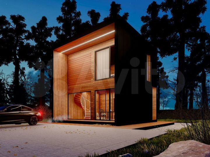 Коттедж 110,7 м² на участке 4 сот.