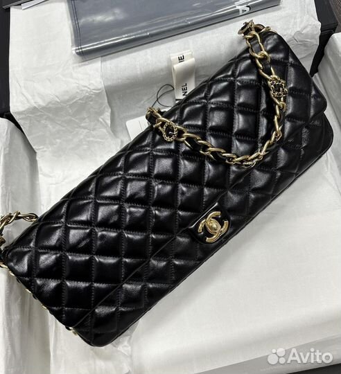 Сумка женская Chanel flap long ручная работа