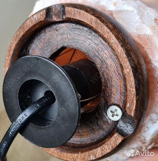 Светильник из соли 7-10кг полезный