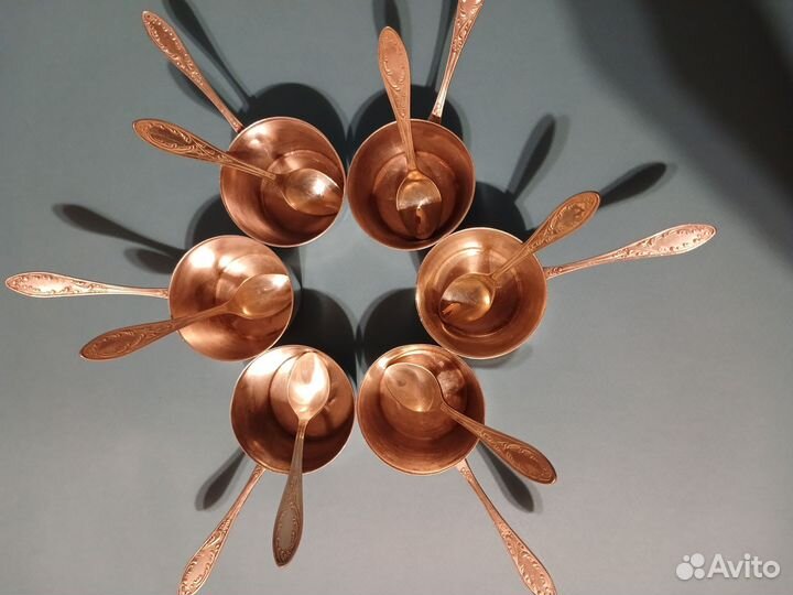 Мельхиор и нержавейка кокотницы/жюльенницы