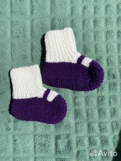 Пинетки вязаные