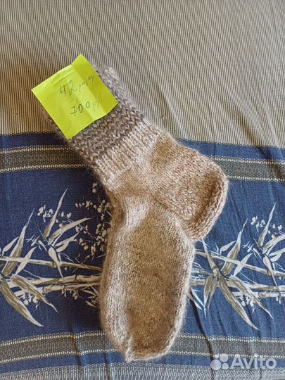 Варежки, носки из собачьего пуха