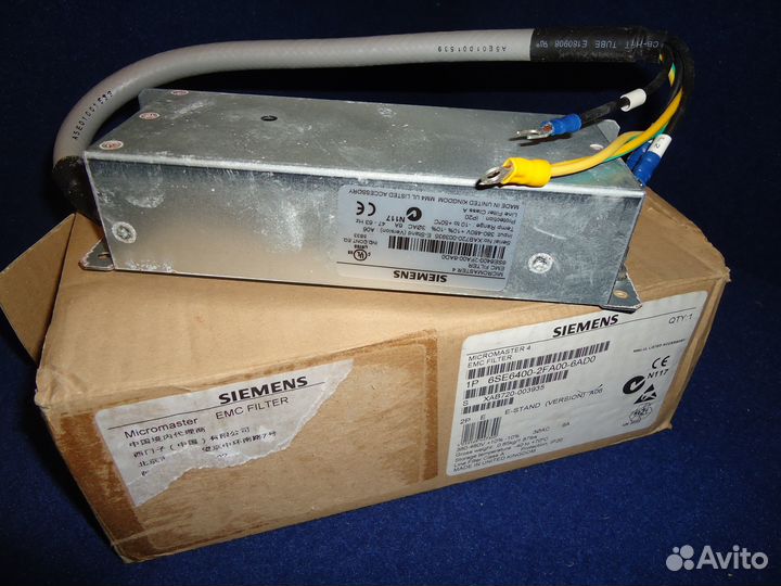 Сетевой фильтр 6SE6400-2FA00-6AD0 siemens