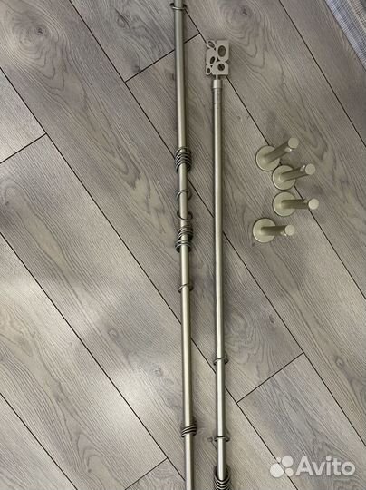 Тюль с карнизом