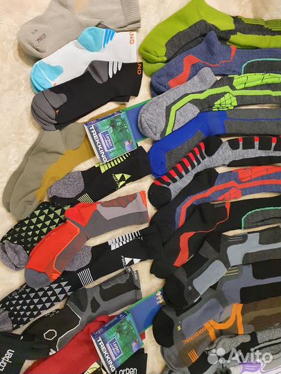 Носки мужские термо,треккинговые,гамаши,чуни 5.45