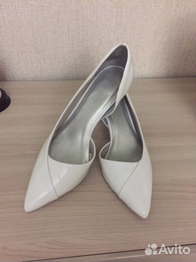 Туфли белые свадебные