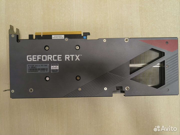 Видеокарта Colorful 3060 12gb Battle Ax