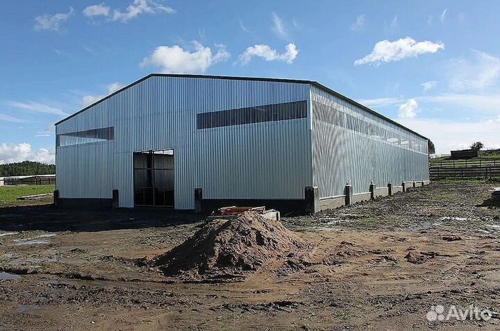 Строительство складов, ангаров, навесов