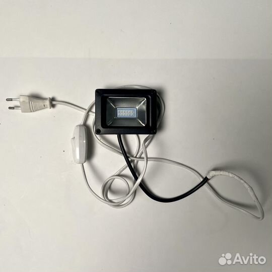 Светодиодный прожектор Онлайт 10вт синий