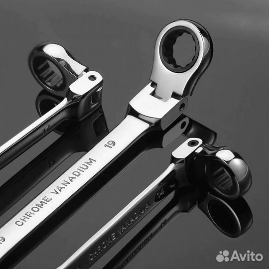 Гаечные ключи с трещеткой 8-22