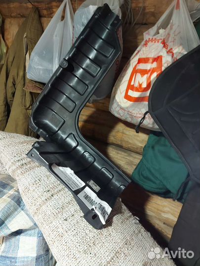 Защита двигателя левая