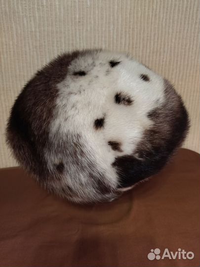 Норковая шапка берет 56 58
