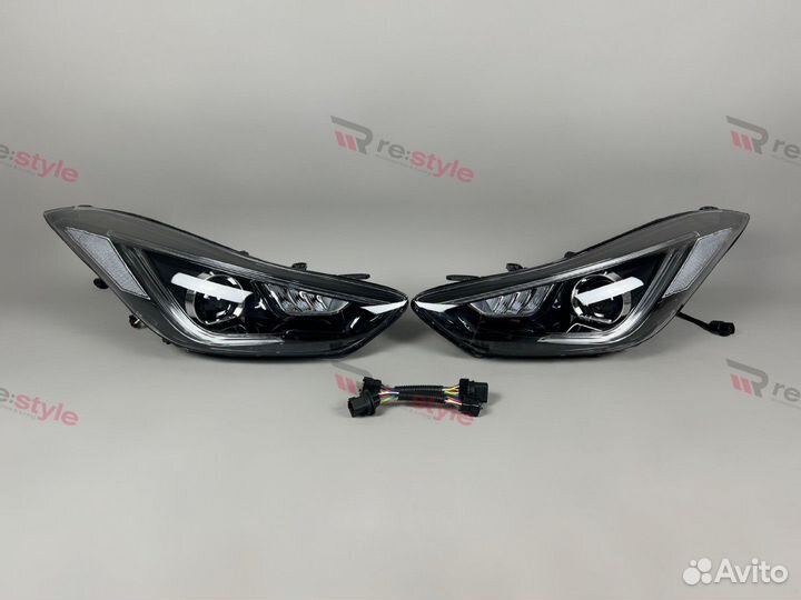 Фары Hyundai Elantra (MD) 10-16г LED Vland V2546