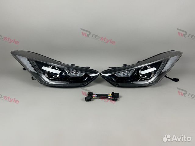 Фары Hyundai Elantra (MD) 10-16г LED Vland V2546