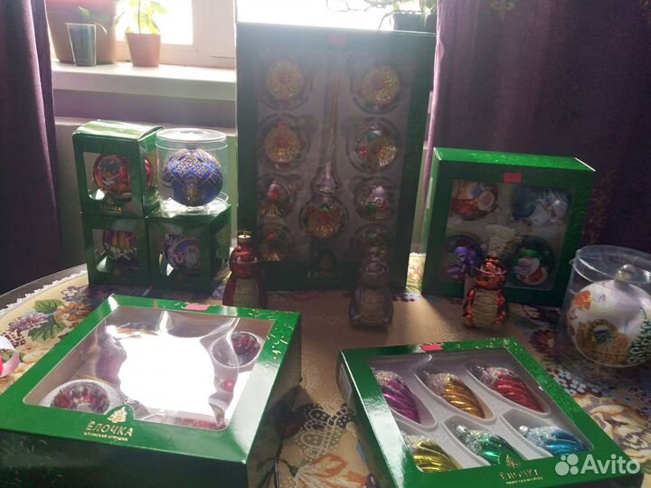 Елочные игрушки